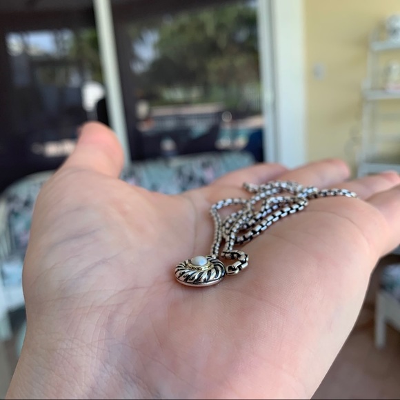 💕HP💕David Yurman cookie Pearl necklace - Picture 5 of 10